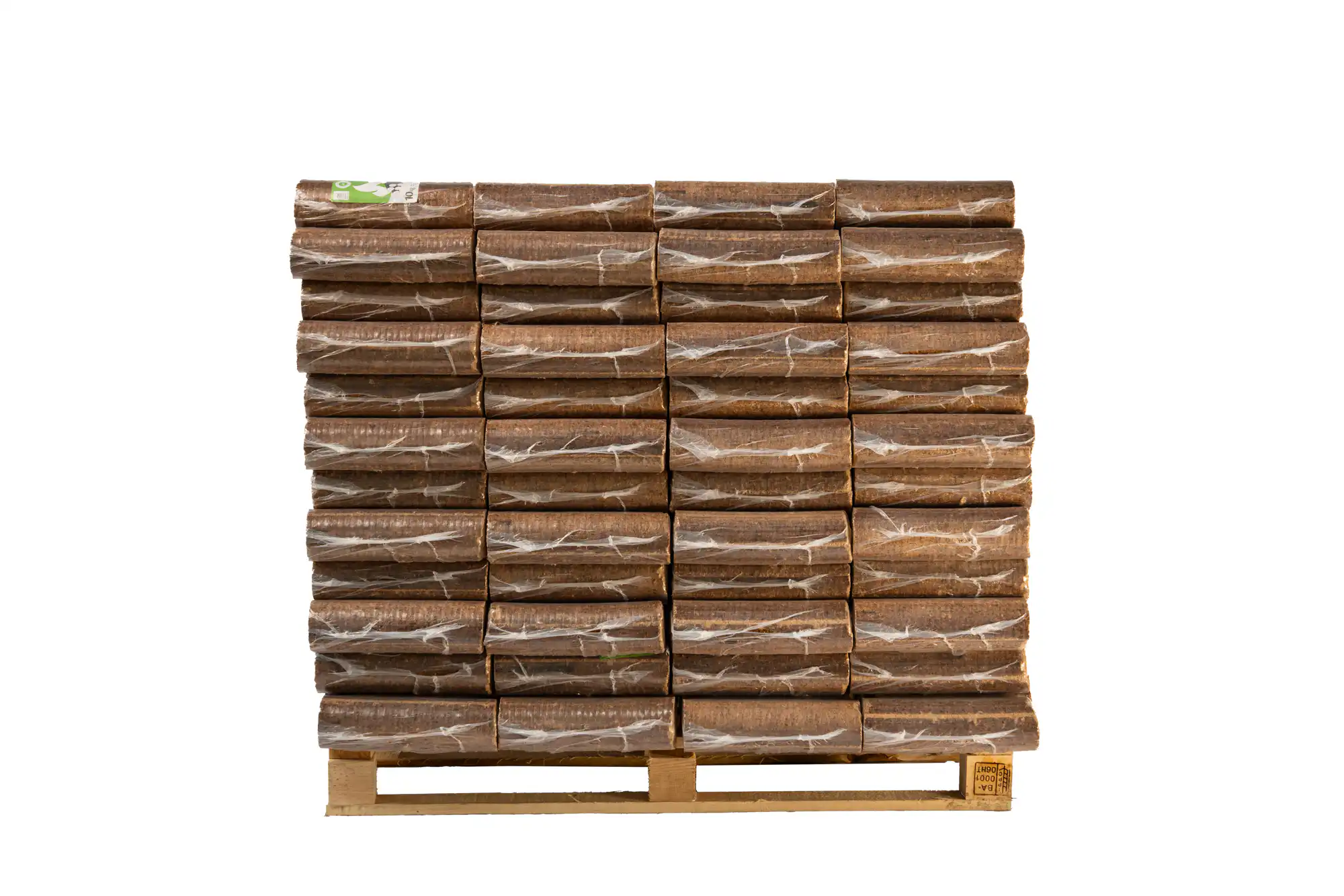 Hartholzbriketts 960 kg, 96 Pakete à 10 kg, für Kamin und Ofen